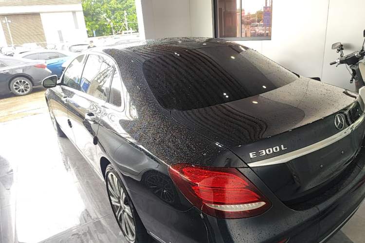 Used Mercedes-Benz E-Class 2017 E 300 L Luxury Model Rear Left 45 Deg