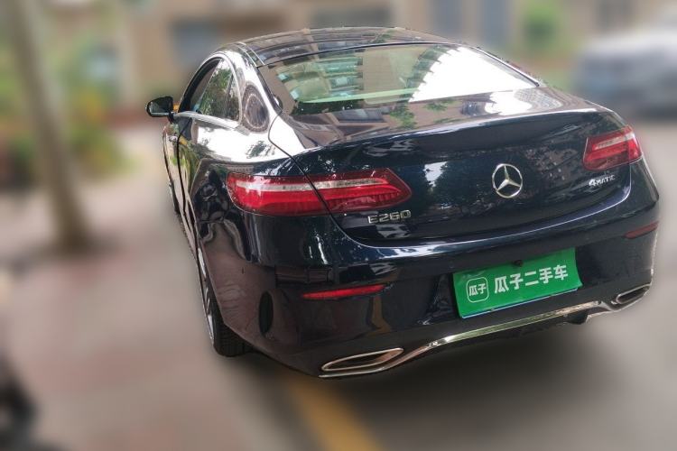 Used Mercedes-Benz E-Class 2017 E 200 4MATIC Coupe Rear Left 45 Deg