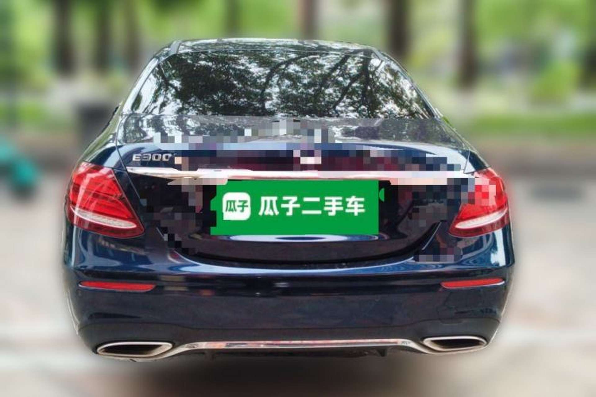 Used Mercedes-Benz E-Class 2017 E 300 L Sport Luxury Edition Rear