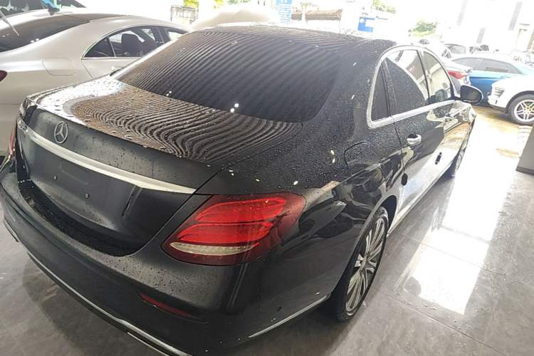 Used Mercedes-Benz E-Class 2017 E 300 L Luxury Model Rear Right 45 Deg