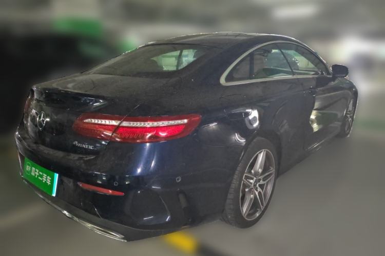 Used Mercedes-Benz E-Class 2017 E 200 4MATIC Coupe Rear Right 45 Deg
