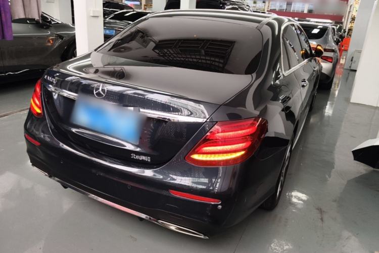Used Mercedes-Benz E-Class 2017 E 300 L Sporty and Stylish Model Rear Right 45 Deg