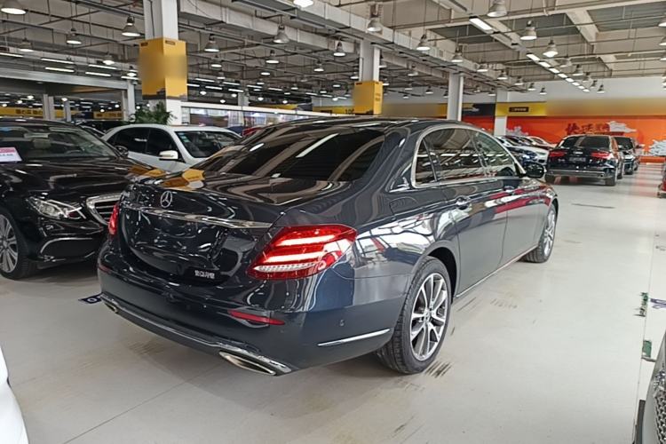 Used Mercedes-Benz E-Class 2017 E 300 L Luxury Model Rear Right 45 Deg