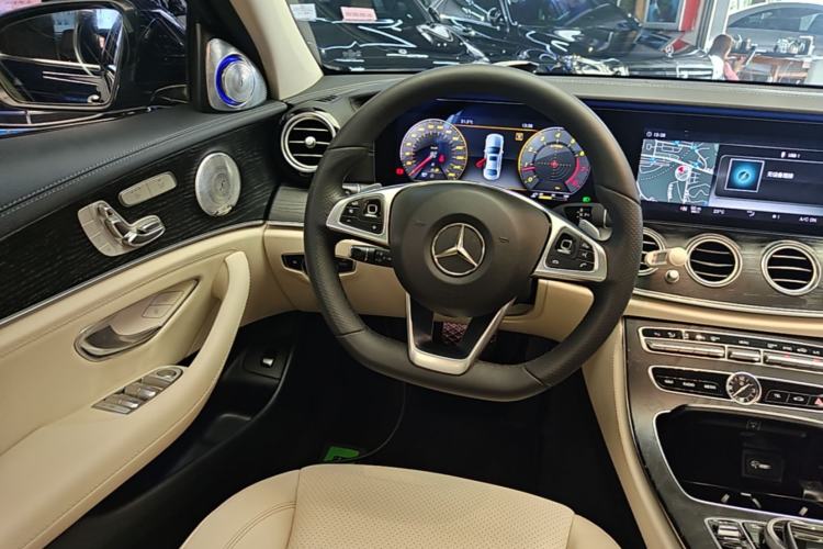 Used Mercedes-Benz E-Class 2017 E 300 L Sporty and Stylish Model Steering Wheel