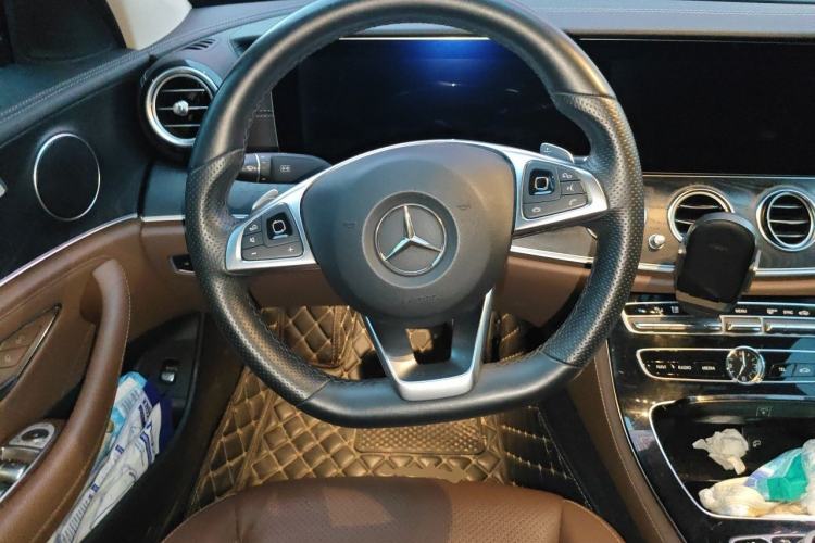 Used Mercedes-Benz E-Class 2017 E 300 L Sporty and Stylish Model Steering Wheel
