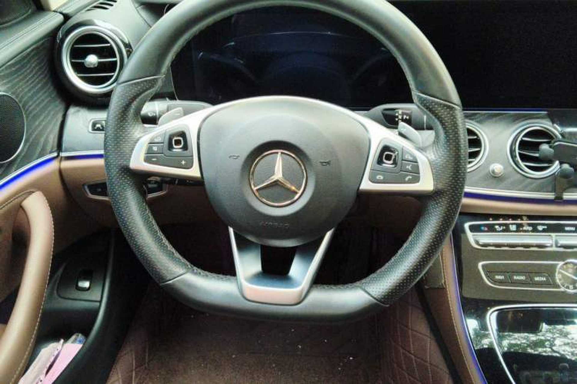 Used Mercedes-Benz E-Class 2017 E 300 L Sport Luxury Edition Steering Wheel