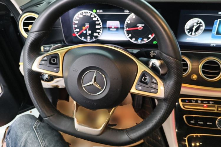 Used Mercedes-Benz E-Class 2017 E 300 L Sporty and Stylish Model Steering Wheel