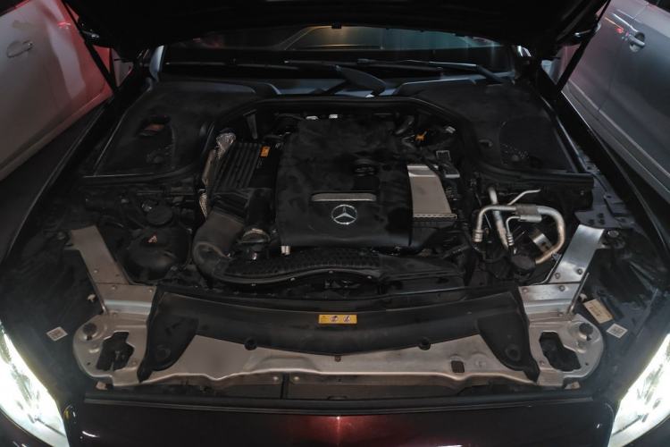 Used Mercedes-Benz E-Class 2017 E 200 4MATIC Coupe Engine Bay