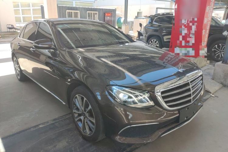 Used Mercedes-Benz E-Class 2017 E 200 L 4MATIC Front Right 45 Deg