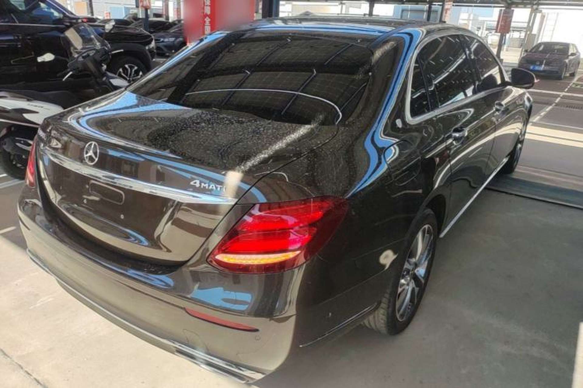 Used Mercedes-Benz E-Class 2017 E 200 L 4MATIC Rear Right 45 Deg