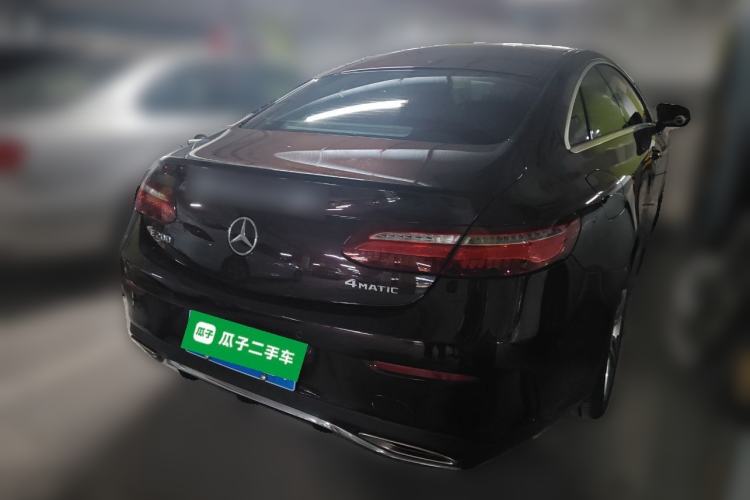 Used Mercedes-Benz E-Class 2017 E 200 4MATIC Coupe Rear Right 45 Deg