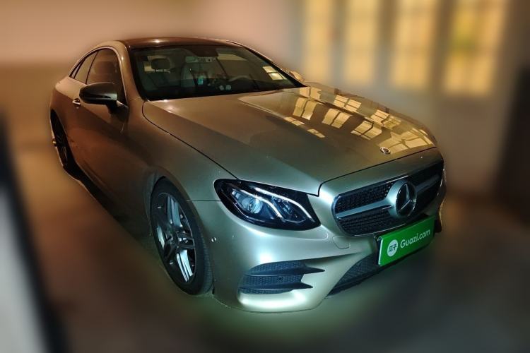 Used Mercedes-Benz E-Class 2017 E 200 Coupe Front Right 45 Deg