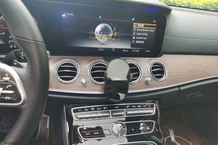 Used Mercedes-Benz E-Class 2017 E 300 L Luxury Model Audio And AC Panel