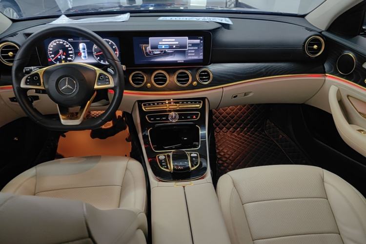Used Mercedes-Benz E-Class 2017 E 300 L Sporty and Stylish Model Center Console