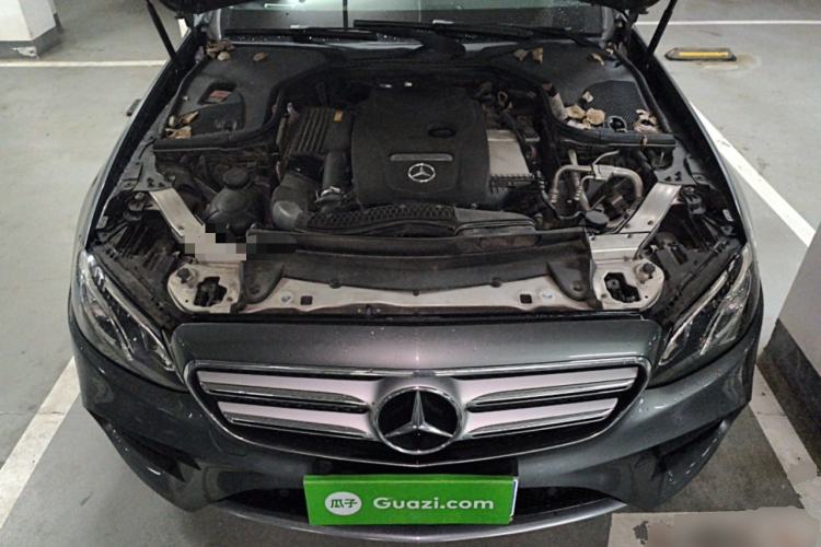 Used Mercedes-Benz E-Class 2017 E 300 L Sporty and Stylish Model Engine Bay