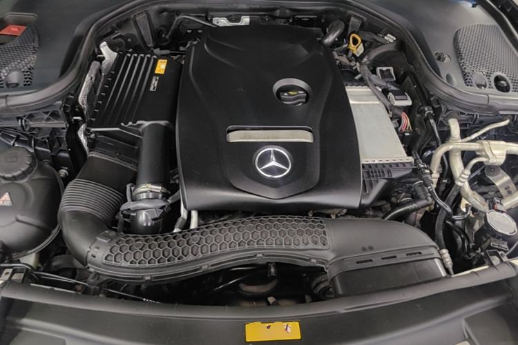 Used Mercedes-Benz E-Class 2017 E 300 L Sporty and Stylish Model Engine Bay