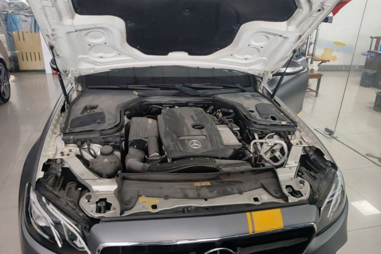 Used Mercedes-Benz E-Class 2017 E 300 L Sporty and Stylish Model Engine Bay