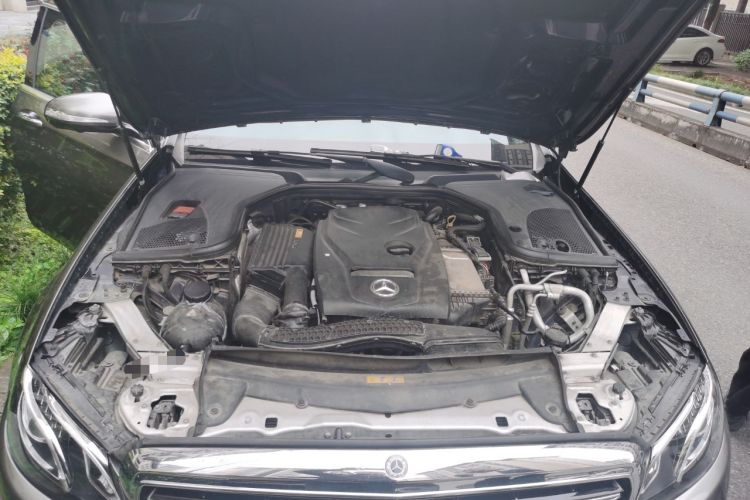 Used Mercedes-Benz E-Class 2017 E 300 L Luxury Model Engine Bay