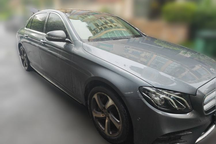 Used Mercedes-Benz E-Class 2017 E 300 L Sporty and Stylish Model Front Right 45 Deg