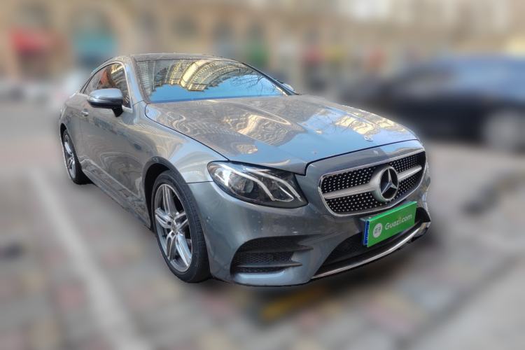 Used Mercedes-Benz E-Class 2017 E 200 4MATIC Coupe Front Right 45 Deg