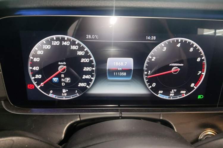 Used Mercedes-Benz E-Class 2017 E 300 L Sporty and Stylish Model Instrument Cluster