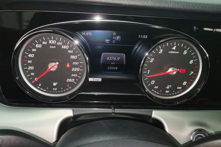 Used Mercedes-Benz E-Class 2017 E 300 Sport Edition Instrument Cluster