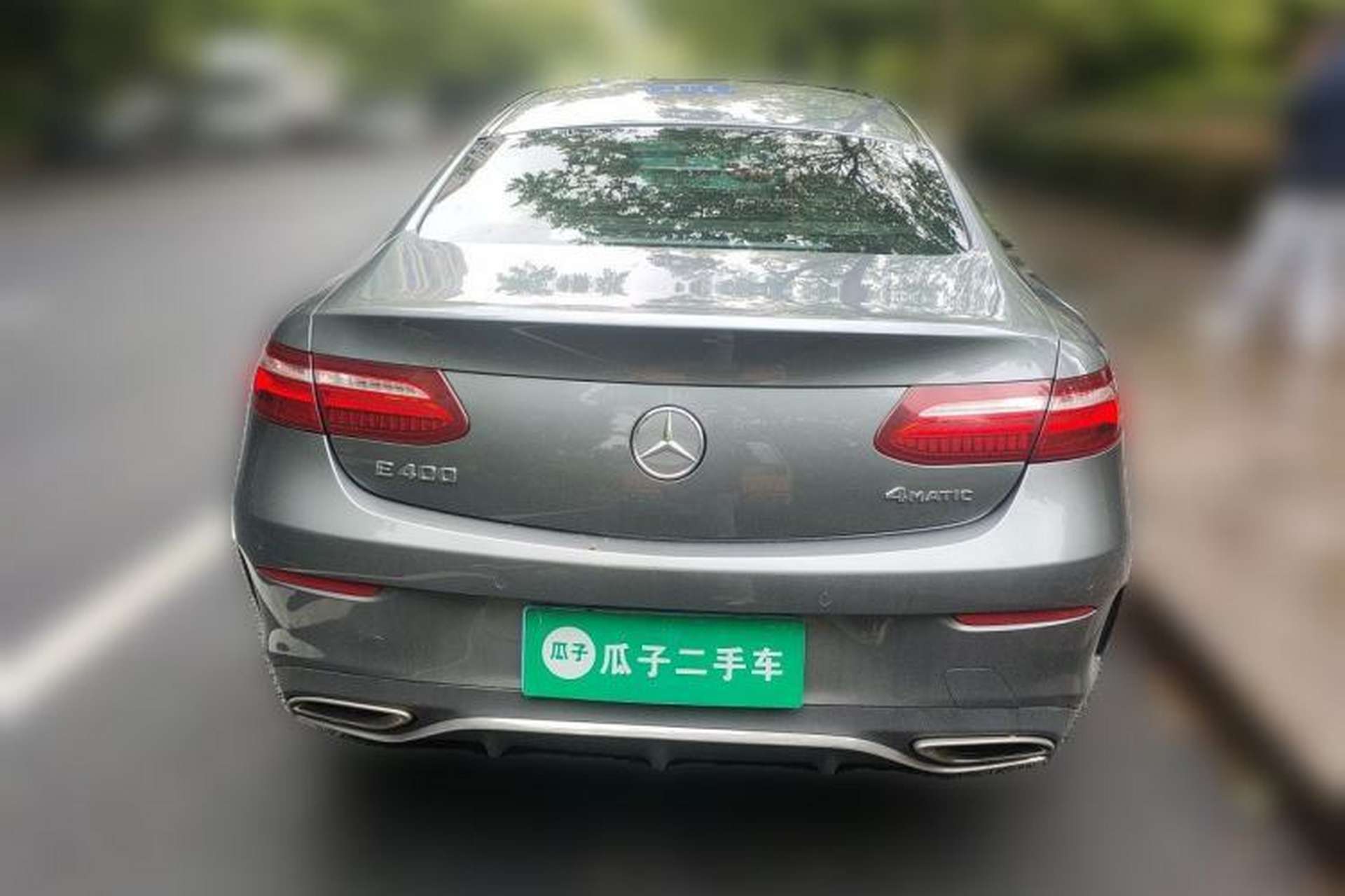 Used Mercedes-Benz E-Class 2017 E 200 4MATIC Coupe Rear