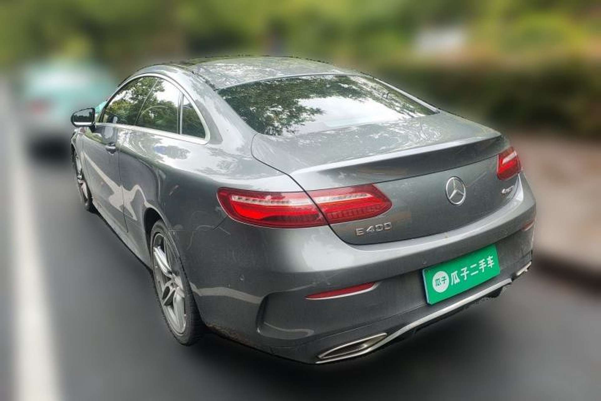 Used Mercedes-Benz E-Class 2017 E 200 4MATIC Coupe Rear Left 45 Deg