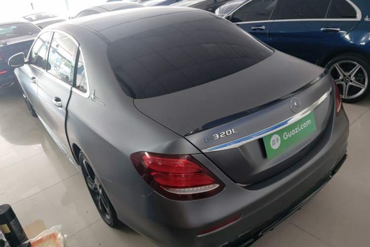Used Mercedes-Benz E-Class 2017 E 300 L Sporty and Stylish Model Rear Left 45 Deg