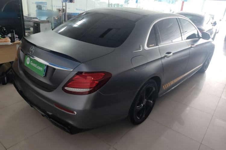 Used Mercedes-Benz E-Class 2017 E 300 L Sporty and Stylish Model Rear Right 45 Deg