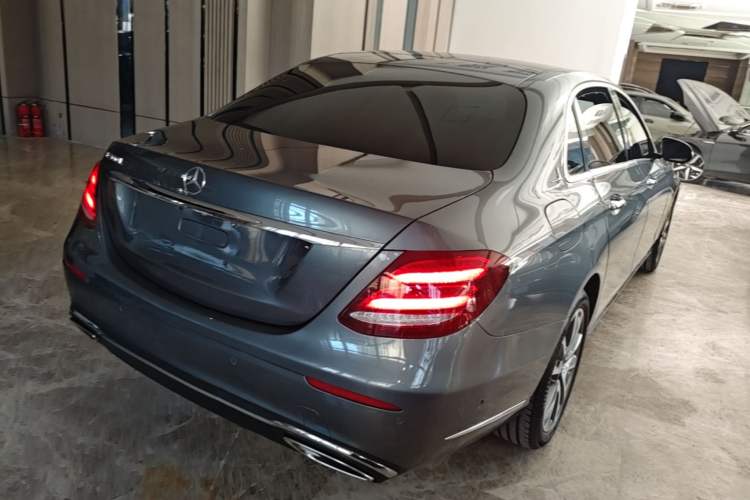 Used Mercedes-Benz E-Class 2017 E 300 L Luxury Model Rear Right 45 Deg