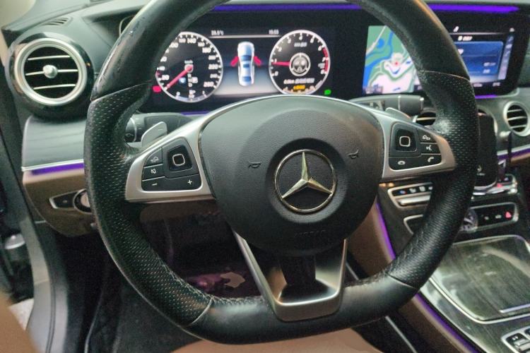 Used Mercedes-Benz E-Class 2017 E 300 L Sporty and Stylish Model Steering Wheel