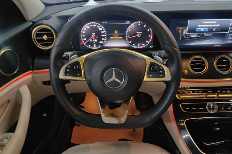 Used Mercedes-Benz E-Class 2017 E 300 L Sporty and Stylish Model Steering Wheel