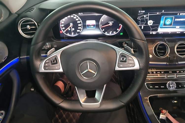 Used Mercedes-Benz E-Class 2017 E 300 L Sporty and Stylish Model Steering Wheel