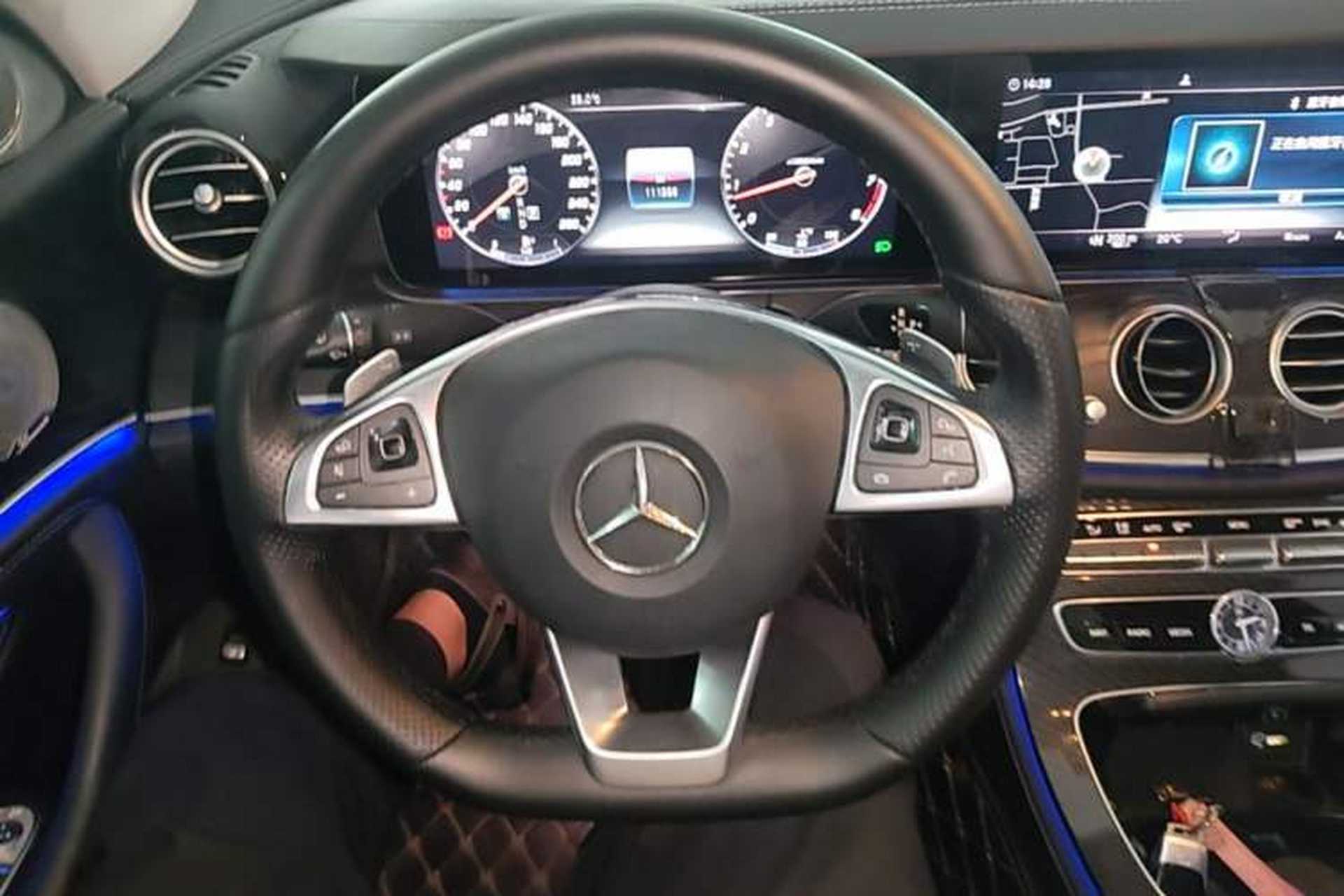 Used Mercedes-Benz E-Class 2017 E 300 L Sporty and Stylish Model Steering Wheel