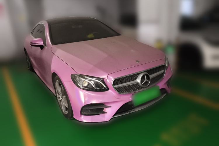 Used Mercedes-Benz E-Class 2017 E 200 4MATIC Coupe Front Right 45 Deg