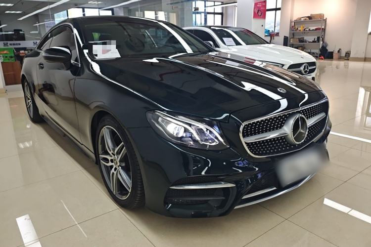 Used Mercedes-Benz E-Class 2017 E 200 Coupe Front Right 45 Deg
