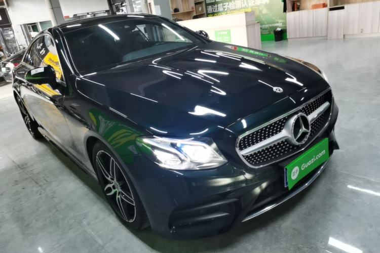 Used Mercedes-Benz E-Class 2017 E 300 Coupe Front Right 45 Deg