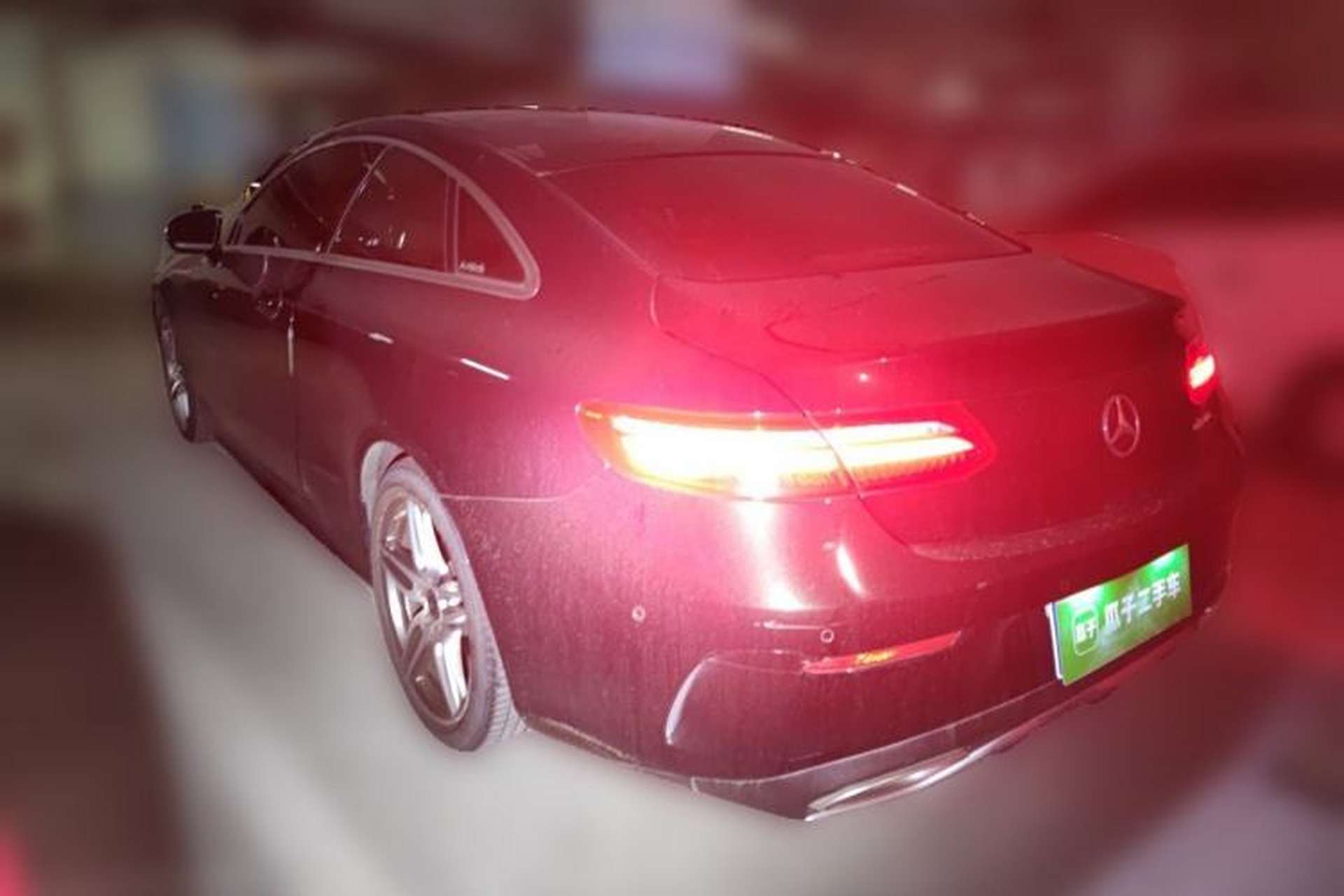 Used Mercedes-Benz E-Class 2017 E 200 4MATIC Coupe Rear Left 45 Deg