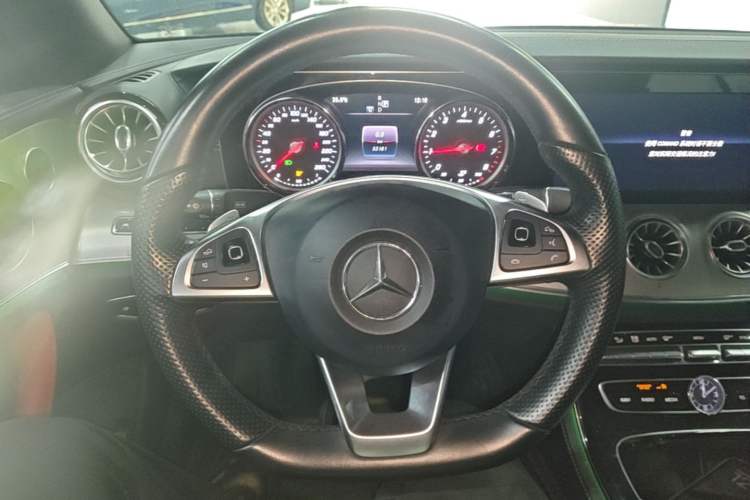 Used Mercedes-Benz E-Class 2017 E 300 Coupe Steering Wheel