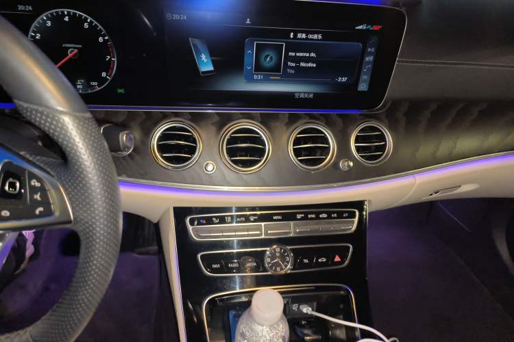 Used Mercedes-Benz E-Class 2017 E 300 L Sport Luxury Edition Audio And AC Panel