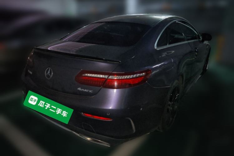 Used Mercedes-Benz E-Class 2017 E 200 4MATIC Coupe Rear Right 45 Deg