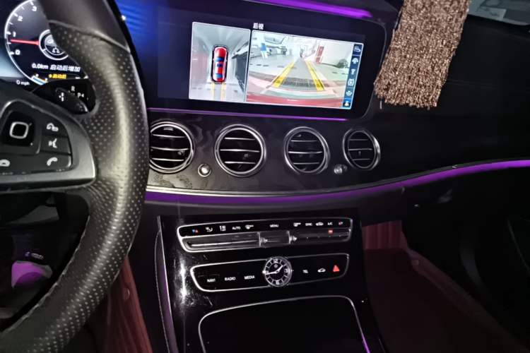 Used Mercedes-Benz E-Class 2017 E 300 L Sport Luxury Edition Audio And AC Panel