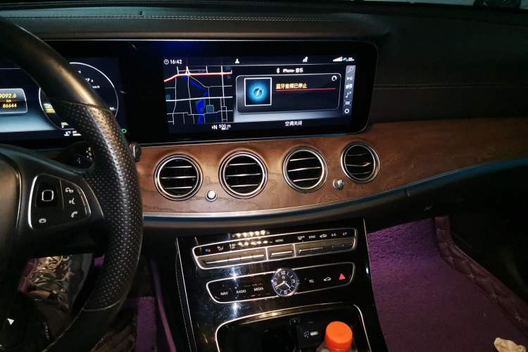 Used Mercedes-Benz E-Class 2017 E 300 L Luxury Model Audio And AC Panel