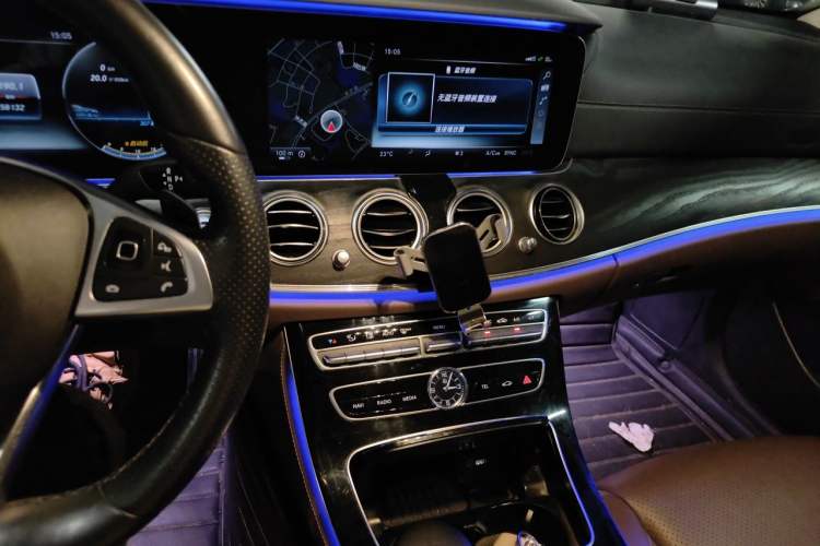 Used Mercedes-Benz E-Class 2017 E 300 L Sport Luxury Edition Audio And AC Panel