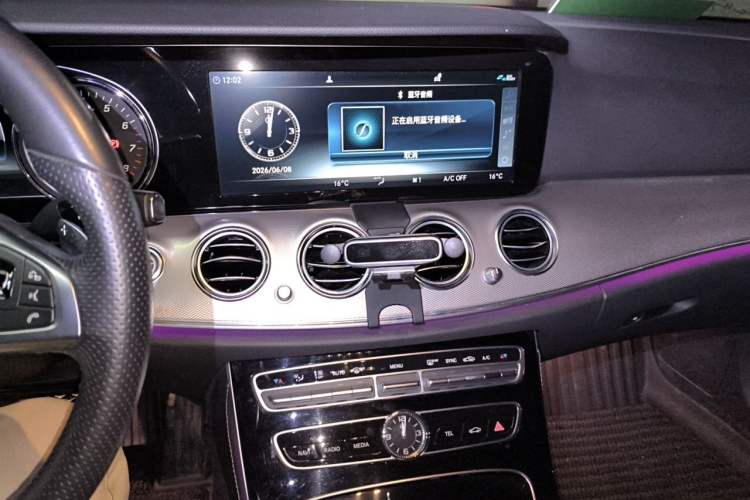 Used Mercedes-Benz E-Class 2017 E 300 Sport Edition Audio And AC Panel