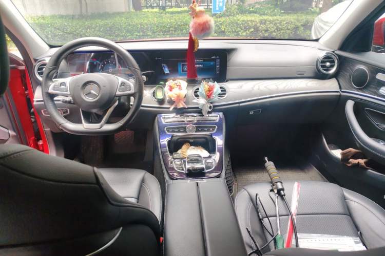Used Mercedes-Benz E-Class 2017 E 300 L Sporty and Stylish Model Center Console