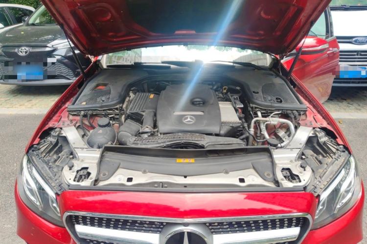 Used Mercedes-Benz E-Class 2017 E 300 L Sporty and Stylish Model Engine Bay