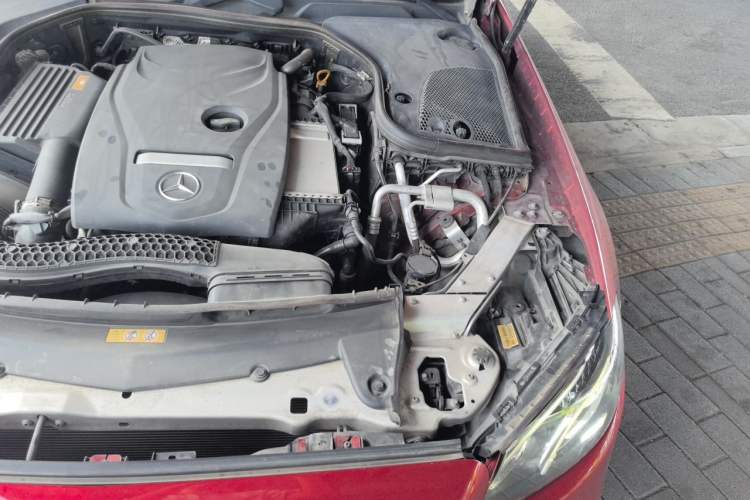 Used Mercedes-Benz E-Class 2017 E 200 4MATIC Coupe Engine Bay Left
