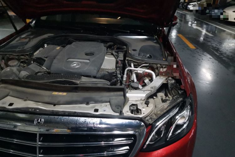 Used Mercedes-Benz E-Class 2017 E 300 L Luxury Model Engine Bay Left